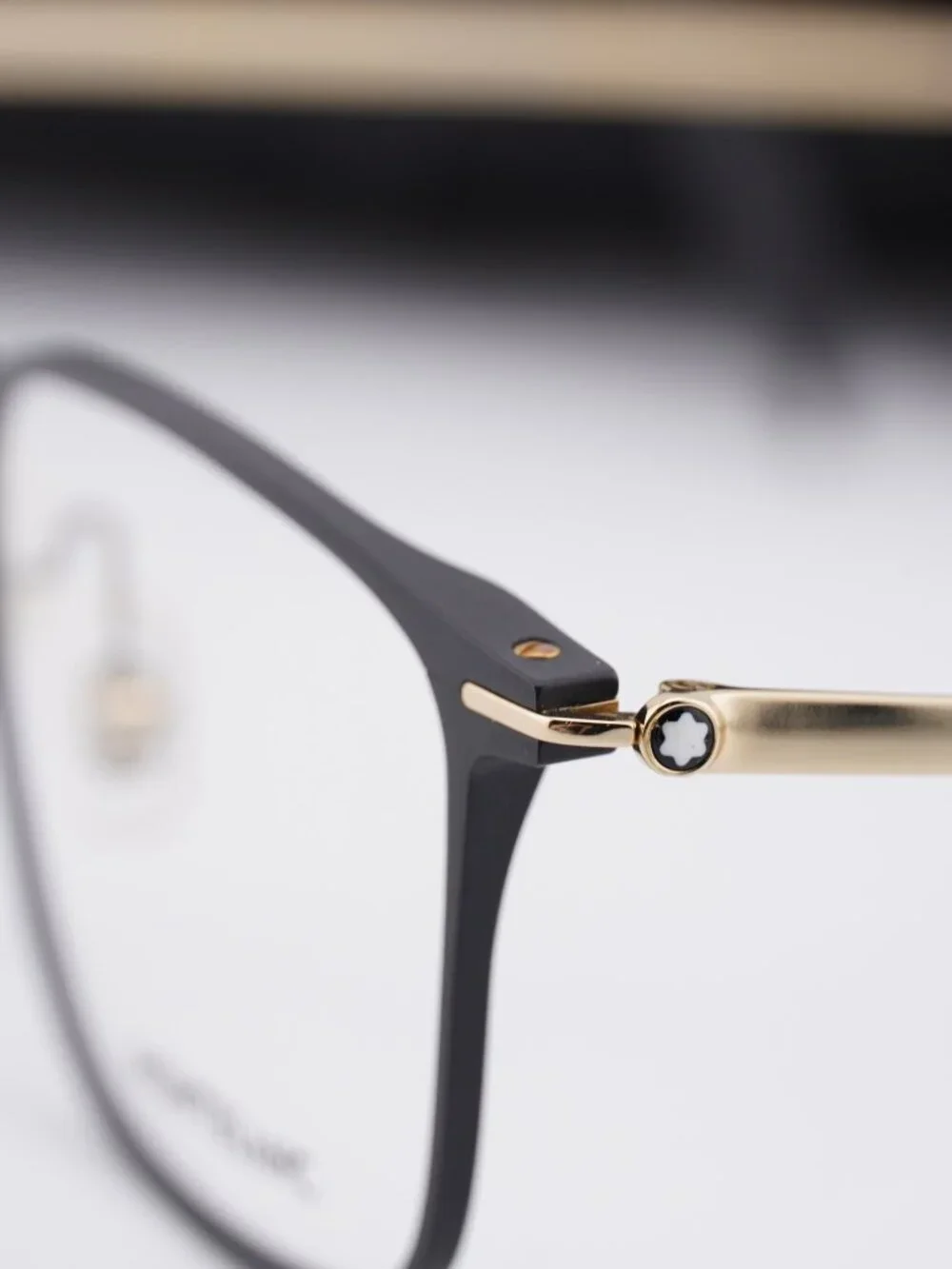 Montblanc MB0193O 002 Rectangle Eyeglasses 55mm – Black
